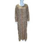 Load image into Gallery viewer, Leopard - Long Sleeve PLUS SIZE maxi dress
