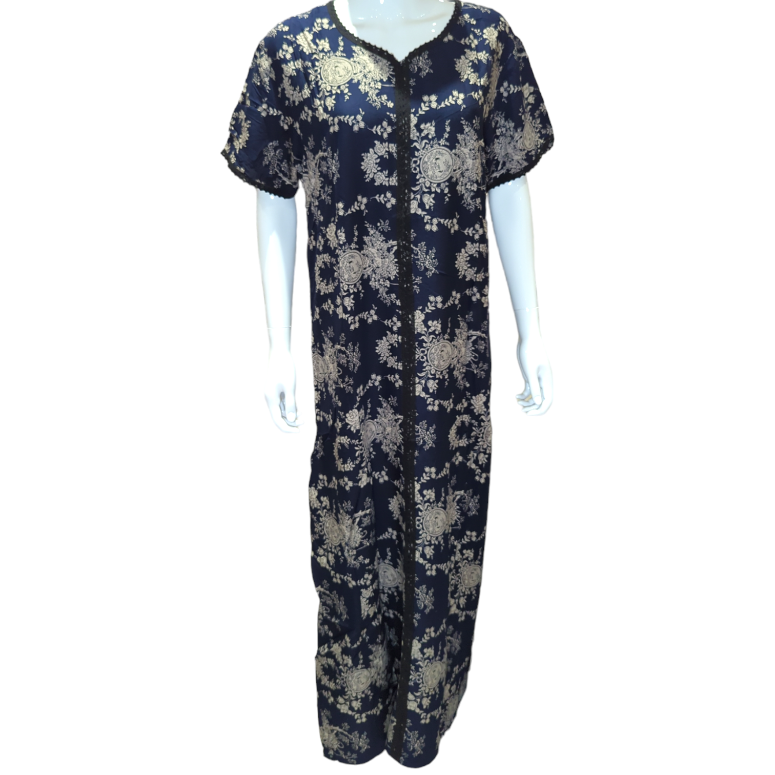 Blue Heaven - Short Sleeve maxi dress