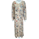 Load image into Gallery viewer, Beige Blend -  Long Sleeve PLUS SIZE maxi dress
