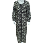 Load image into Gallery viewer, Black Splash - Long Sleeve maxi dress
