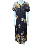 Load image into Gallery viewer, Blue Day - Short Sleeve maxi dress
