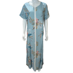 Load image into Gallery viewer, Baby Blue - Short Sleeve maxi dress
