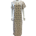 Load image into Gallery viewer, Off White - Short Sleeve maxi dress
