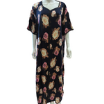 Load image into Gallery viewer, Blue Mood - Short Sleeve PLUS SIZE maxi dress
