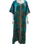 Load image into Gallery viewer, Gold Feroza - Short Sleeve PLUS SIZE maxi dress
