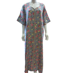 Load image into Gallery viewer, Blush Blue - Short Sleeve PLUS SIZE maxi dress
