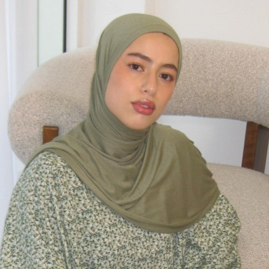 Premium Emirati jersey hijabs large maxi size