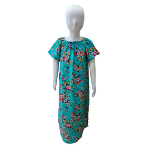 Turquoise Heaven - Children's Maxi Dresses