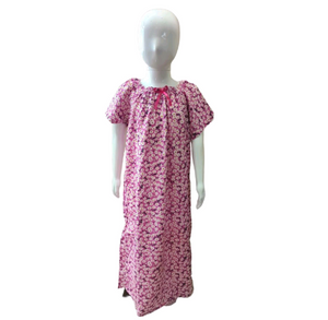 Pinky Flower - Children's Maxi Dresses