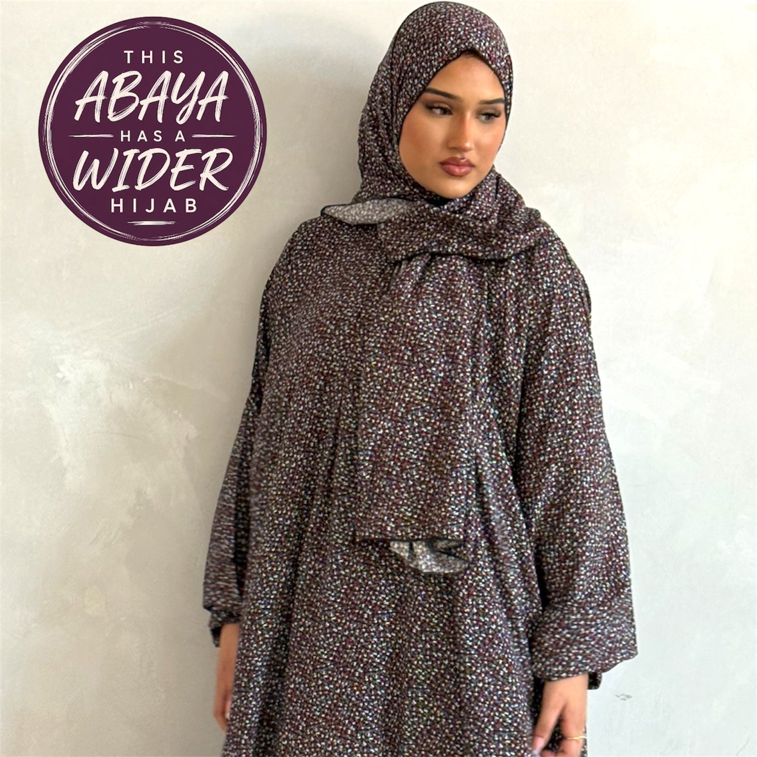 NEW Regular length Prayer dress with pockets, prayer abaya