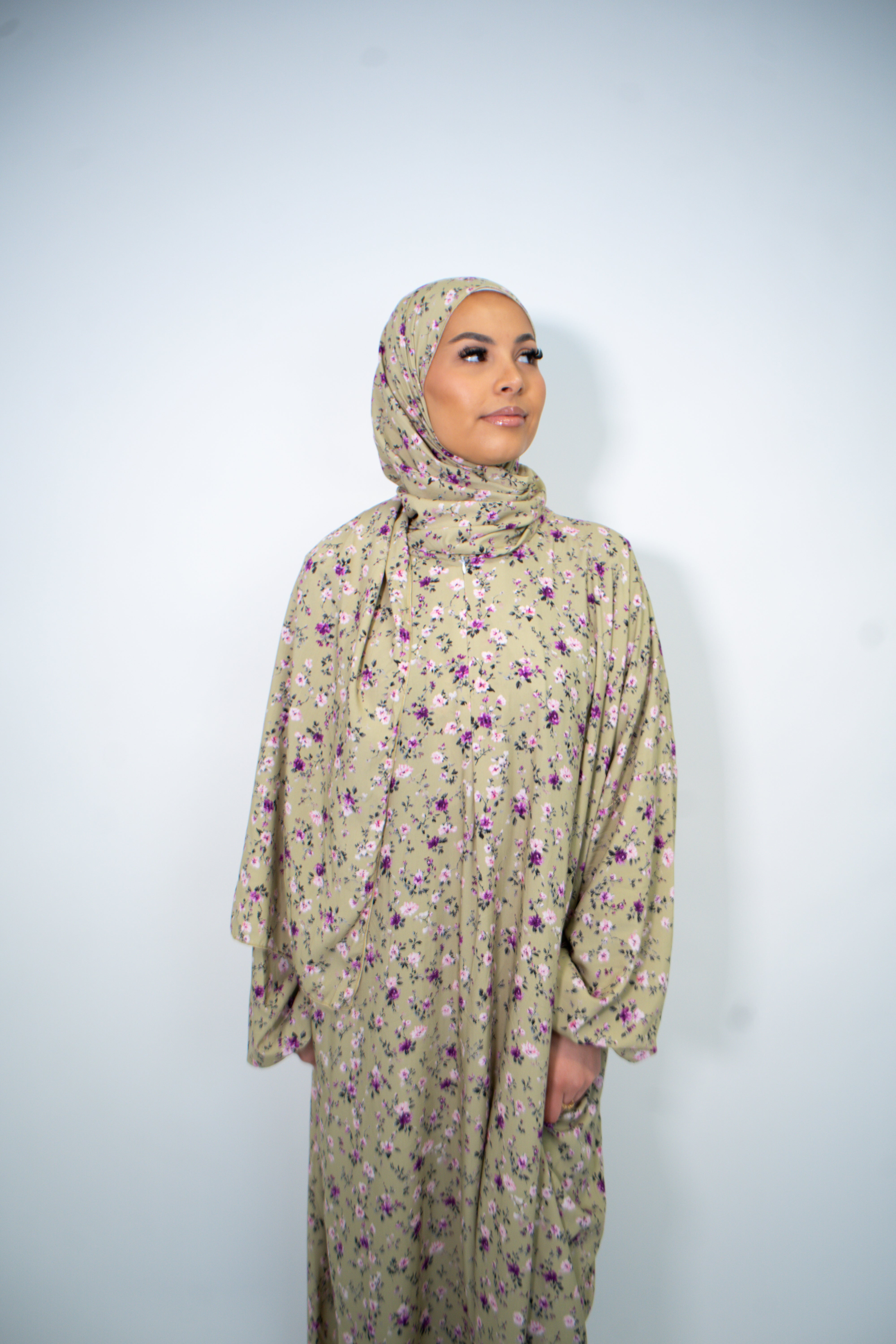 NEW Extra long length Prayer dress with pockets, prayer abaya