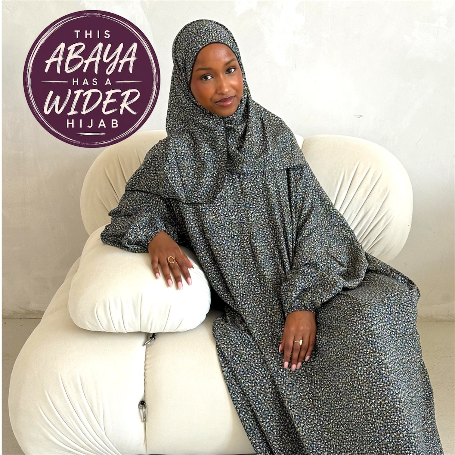NEW Regular length Prayer dress with pockets, prayer abaya