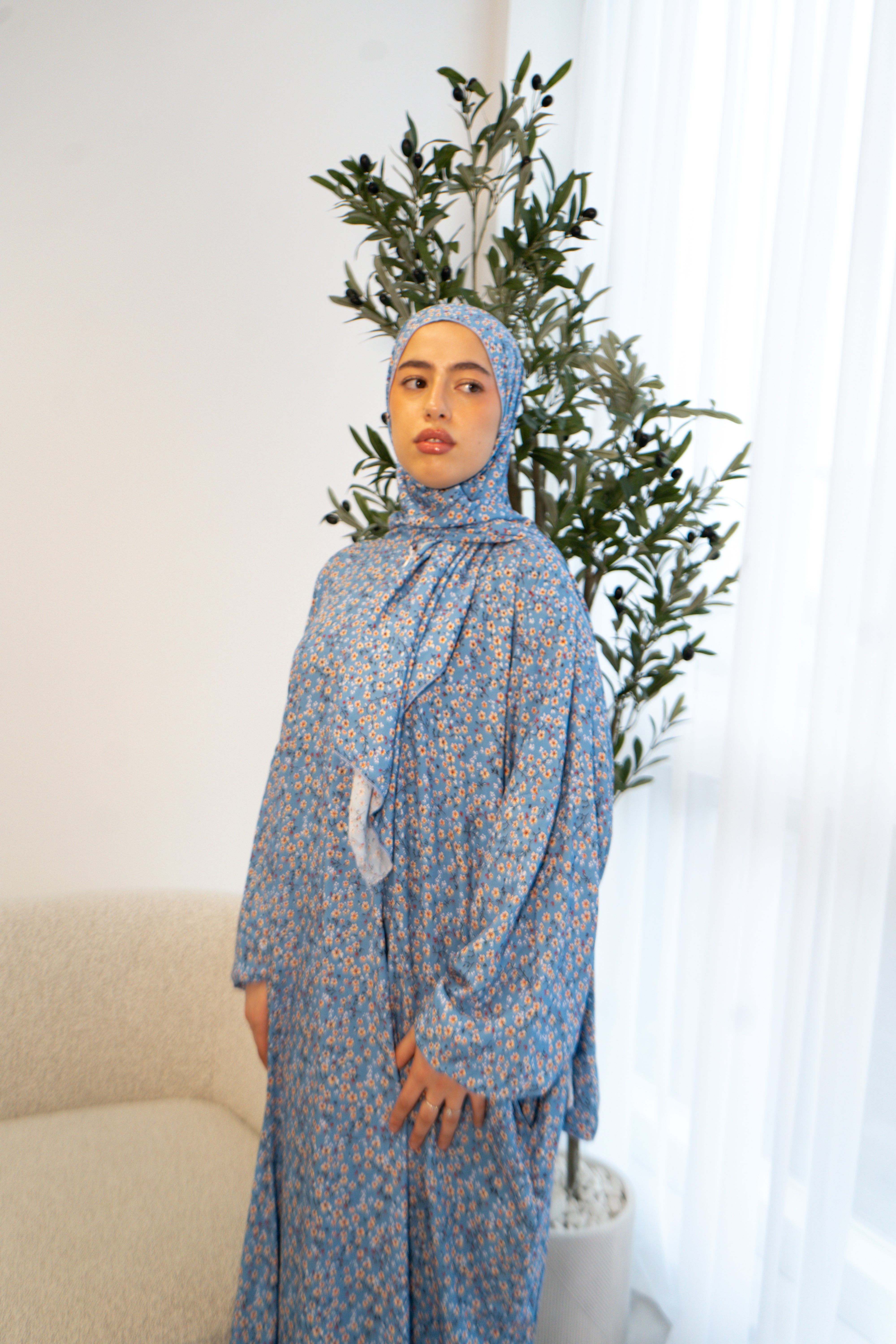 NEW Extra long length Prayer dress with pockets, prayer abaya