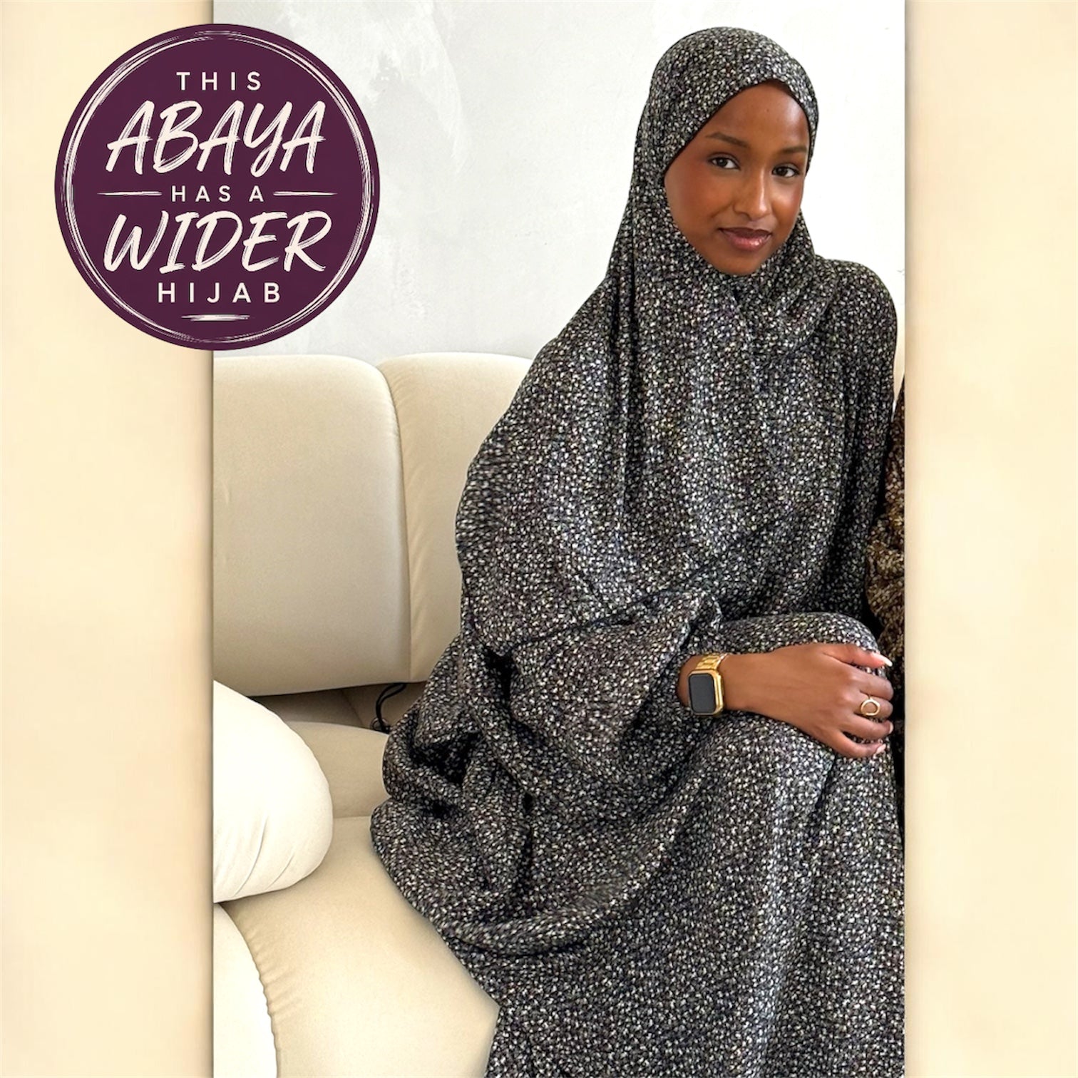 NEW Regular length Prayer dress with pockets, prayer abaya