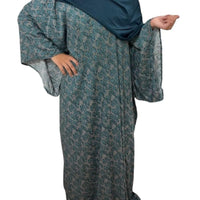 Abstract turquoise (Plain Neck)