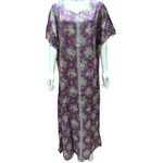 Load image into Gallery viewer, Purple Lavender - Short Sleeve maxi dress
