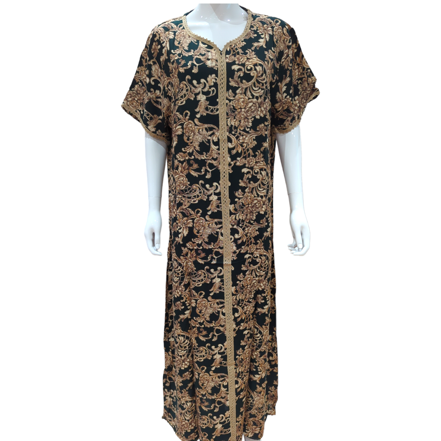 Golden - Short Sleeve maxi dress