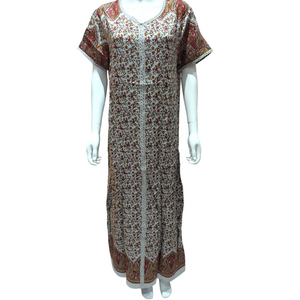 Ajrak - Short Sleeve maxi dress