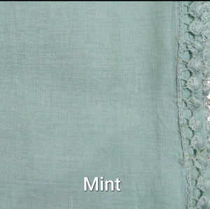 Large 100% Cotton scarfs