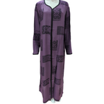 Load image into Gallery viewer, Purple - Long Sleeve maxi dress
