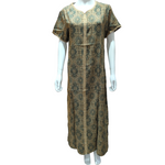 Load image into Gallery viewer, Egyptian Green - Short Sleeve maxi dress
