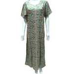 Load image into Gallery viewer, Vintage Mint - Short Sleeve maxi dress
