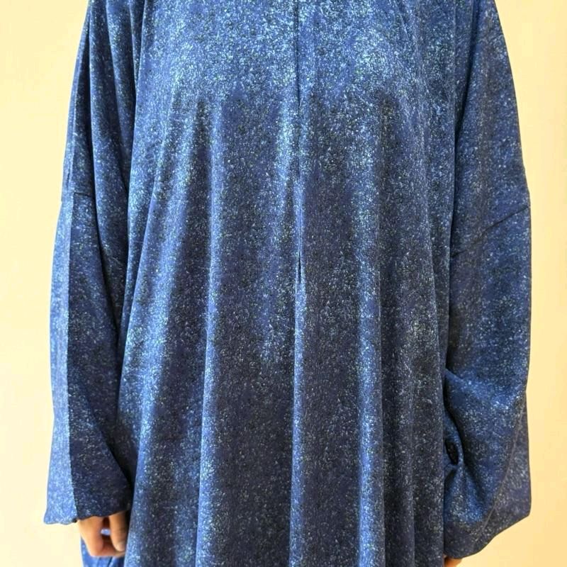 Regular length abaya dress with pockets