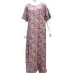 Load image into Gallery viewer, Vintage Pink - Short Sleeve maxi dress
