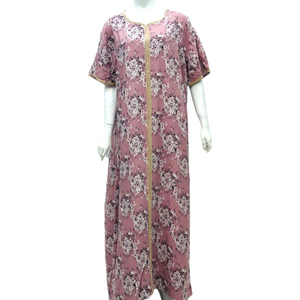 Vintage Pink - Short Sleeve maxi dress