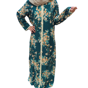 Humble Green - Long Sleeve maxi dress