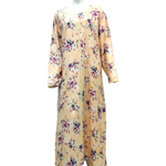 Load image into Gallery viewer, Peachy Fun - Long Sleeve Plus Size maxi dress
