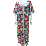 Load image into Gallery viewer, Arty - Short Sleeve PLUS SIZE maxi dress
