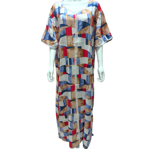 Arty - Short Sleeve PLUS SIZE maxi dress