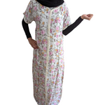 Load image into Gallery viewer, Cream Breeze - Short Sleeve maxi dress
