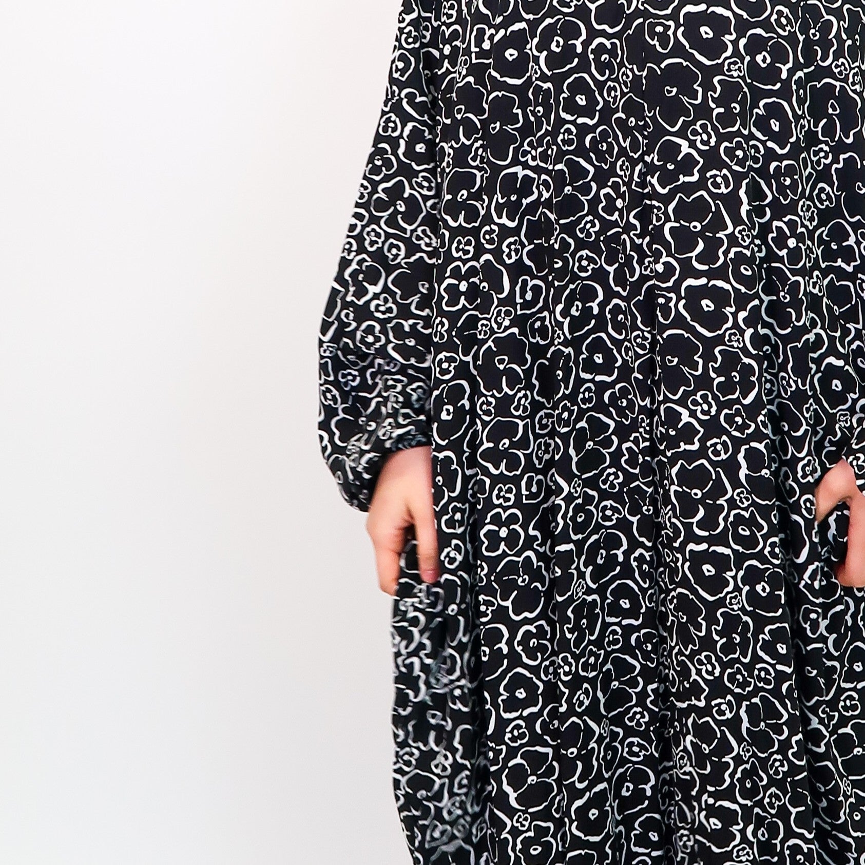 NEW Extra long length Prayer dress with pockets, prayer abaya