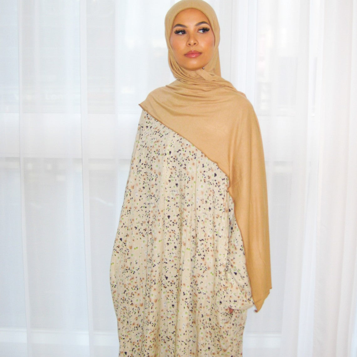 Extra Long Abaya Dress with Pockets