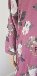 Load image into Gallery viewer, Pink Beauty - Long Sleeve maxi dress
