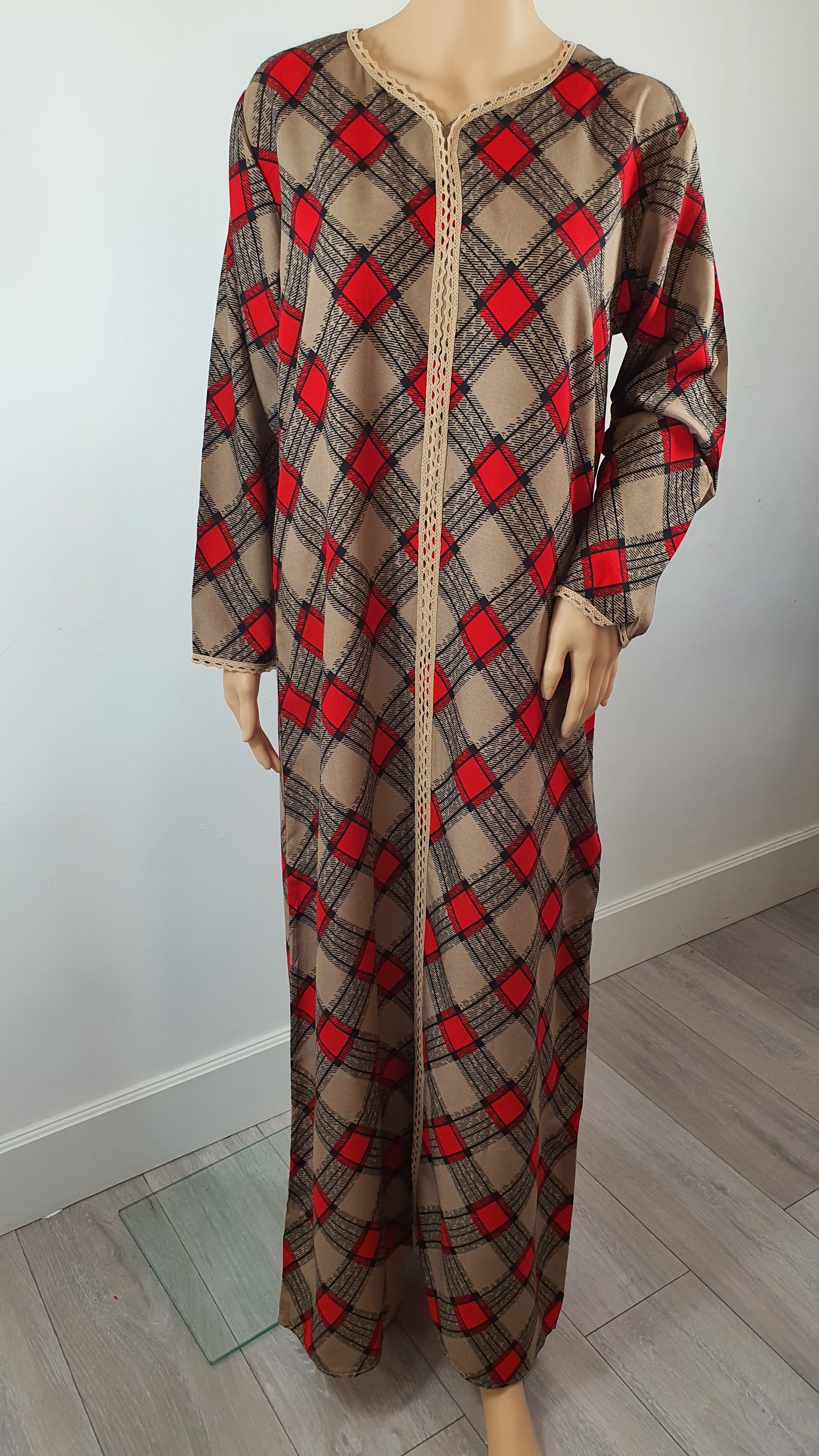 Criss Cross - Long Sleeve maxi dress