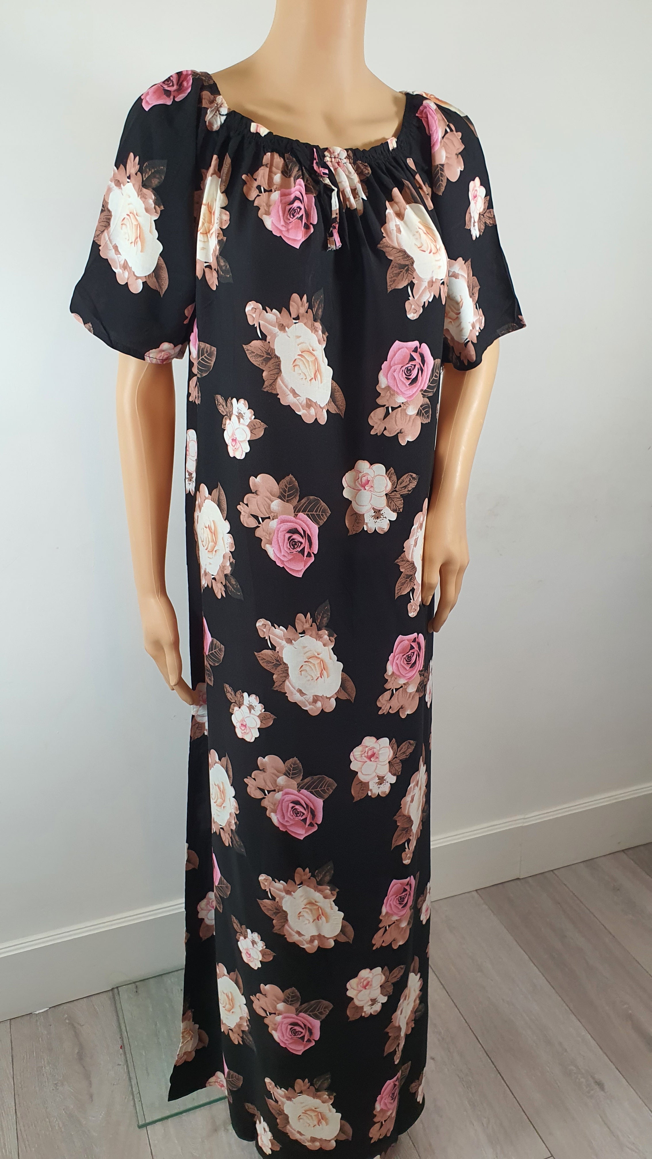 Sweet Mood - Short Sleeve maxi dress