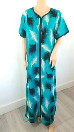 Load image into Gallery viewer, Feathers On Me - Short Sleeve maxi dress
