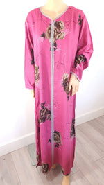 Load image into Gallery viewer, Lady In Pink - Long Sleeve maxi dress
