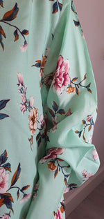 Load image into Gallery viewer, Light Green Daze - Long Sleeve maxi dress
