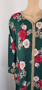 Load image into Gallery viewer, Green Beauty - Long Sleeve maxi dress
