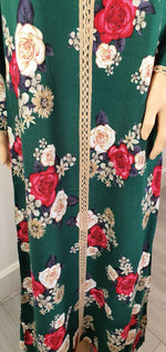 Load image into Gallery viewer, Green Beauty - Long Sleeve maxi dress
