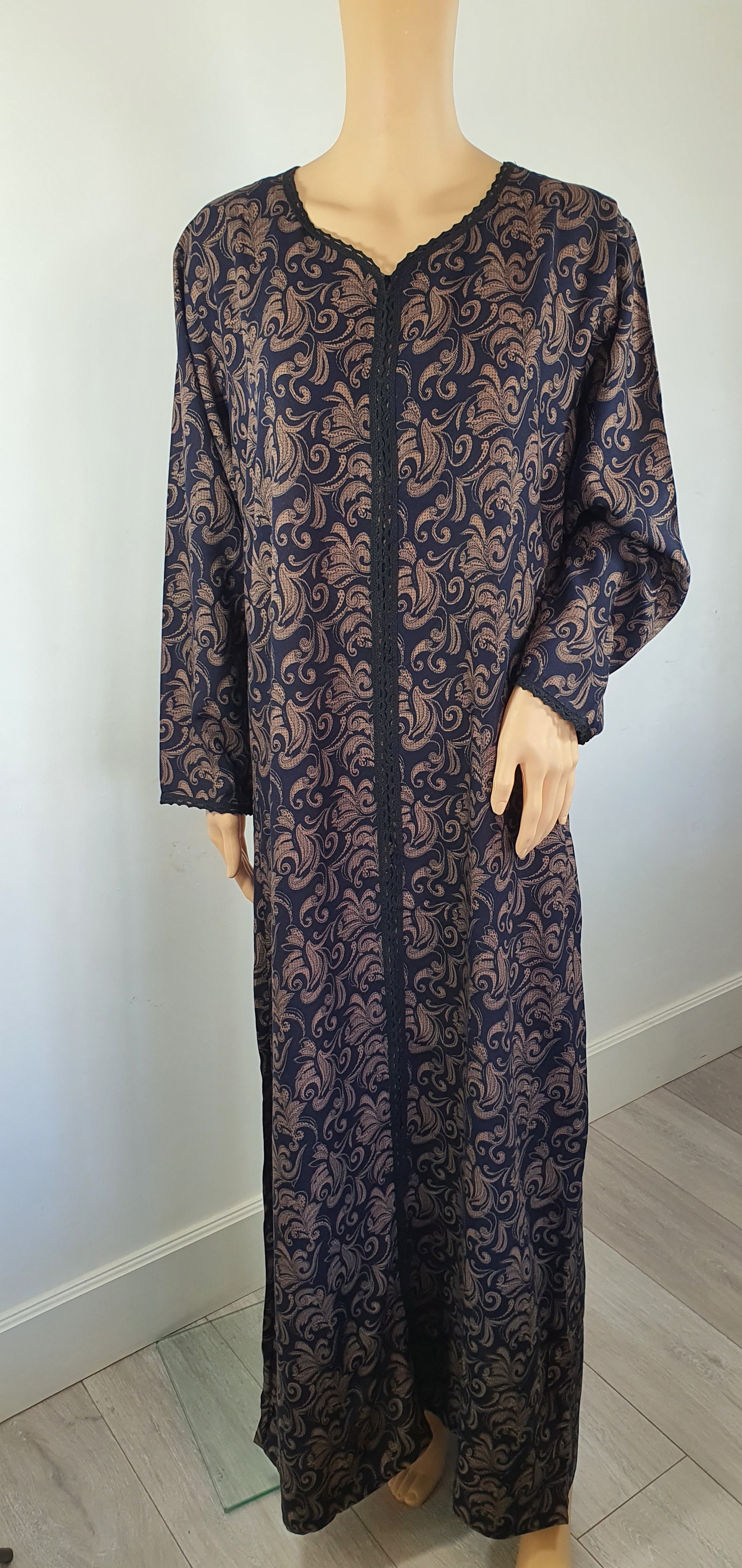 Blue Maze - Long Sleeve maxi dress