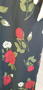 Load image into Gallery viewer, Roses are Red - Short Sleeve maxi dress
