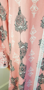 Load image into Gallery viewer, Antique Pink - Long Sleeve maxi dress
