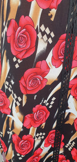 Load image into Gallery viewer, Red Valentines - Short Sleeve maxi dress
