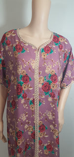 Load image into Gallery viewer, Rose Forest - Short Sleeve maxi dress
