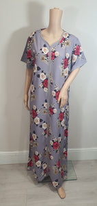 Rose Princess - Short Sleeve maxi dress